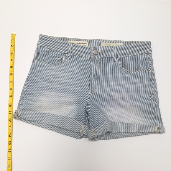 Anthropologie Pilcro shorts - Distressed stripe - 27. - Picture 2 of 6